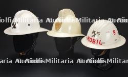 Belgique, lot de quatre casques de sapeurs-pompiers des annees 1980-1990, dont un de Liege. Belgium, set of four 1980s–1990s firefighter helmets, including one from Liege. — photo 6