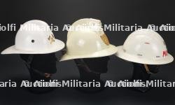 Belgique, lot de quatre casques de sapeurs-pompiers des annees 1980-1990, dont un de Liege. Belgium, set of four 1980s–1990s firefighter helmets, including one from Liege. — photo 7