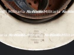 Belgique, lot de quatre casques de sapeurs-pompiers des annees 1980. Belgium, set of four 1980s firefighter helmets. — photo 11