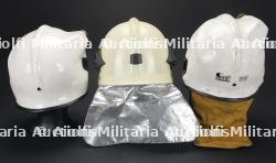 Belgique, lot de quatre casques modernes de sapeurs-pompiers. Belgium, set of four modern firefighter helmets. — photo 9