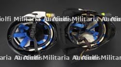 Belgique, lot de quatre casques modernes de sapeurs-pompiers. Belgium, set of four modern firefighter helmets. — miniature 13
