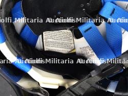 Belgique, lot de quatre casques modernes de sapeurs-pompiers. Belgium, set of four modern firefighter helmets. — miniature 15