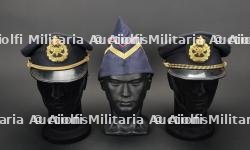 Belgique, lot de six coiffures de sapeurs-pompiers. Belgium, set of six firefighter headpieces. — photo 2