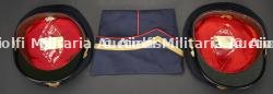 Belgique, lot de six coiffures de sapeurs-pompiers. Belgium, set of six firefighter headpieces. — photo 9