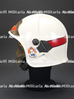 Belgique, casque Gallet F1 des sapeurs-pompiers de Bruxelles. Belgium, Brussels fire brigade Gallet F1 helmet. — photo 5