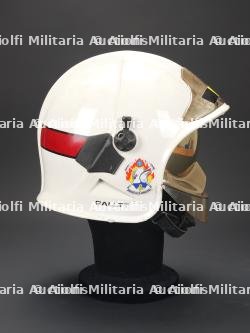 Belgique, casque Gallet F1 des sapeurs-pompiers de Bruxelles. Belgium, Brussels fire brigade Gallet F1 helmet. — photo 7
