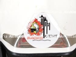 Belgique, casque Pacific F7 des pompiers de Gand. Belgium, Ghent fire brigade Pacific F7 helmet. — miniature 4
