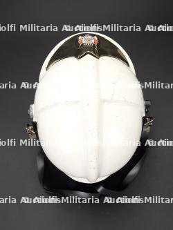 Belgique, lot de deux casques des annees 2000 des sapeurs-pompiers d'Aubange. Belgium, set of two 2000s Aubange firefighter helmets. — miniature 8