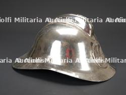 Bielorussie, casque d'officier des sapeurs-pompiers de Minsk. Belarus, Minsk fire brigade officer's helmet. — miniature 2