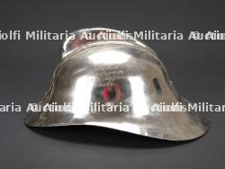 Bielorussie, casque d'officier des sapeurs-pompiers de Minsk. Belarus, Minsk fire brigade officer's helmet. — photo 4