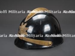 Bresil, lot de deux casques de sapeurs-pompiers. Brazil, set of two firefighter helmets. — photo 2