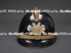 Bresil, lot de deux casques de sapeurs-pompiers. Brazil, set of two firefighter helmets. — photo 3