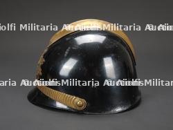Bresil, lot de deux casques de sapeurs-pompiers. Brazil, set of two firefighter helmets. — miniature 5