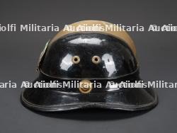 Bresil, lot de deux casques de sapeurs-pompiers. Brazil, set of two firefighter helmets. — miniature 13