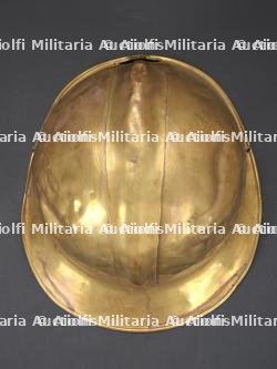 Bulgarie, casque de sapeur-pompier des annees 1940-1950. Bulgaria, firefighter helmet from the 1940s–1950s. — miniature 6
