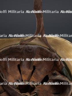 Bulgarie, casque de sapeur-pompier des annees 1940-1950. Bulgaria, firefighter helmet from the 1940s–1950s. — miniature 10