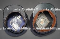 Canada, lot de deux casquettes de sapeurs-pompiers. Canada, set of two firefighter peaked caps. — miniature 8
