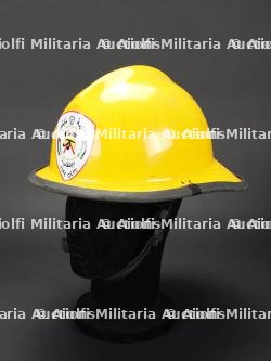 Cisjordanie, casque de sapeur-pompier de Naplouse. West Bank, Nablus firefighter helmet.