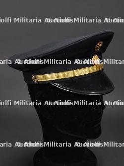 Colombie, casquette d'officier de sapeurs-pompiers. Colombia, firefighter officer's peaked cap. — miniature 2