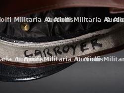 Colombie, casquette d'officier de sapeurs-pompiers. Colombia, firefighter officer's peaked cap. — photo 10
