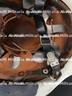 Danemark, lot de deux casques de sapeurs-pompiers. Denmark, set of two firefighter helmets. — miniature 16