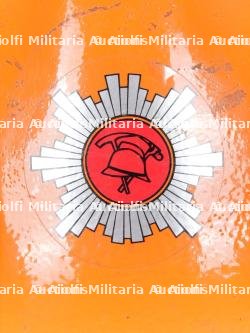 Danemark, lot de deux casques de sapeurs-pompiers. Denmark, set of two firefighter helmets. — miniature 14