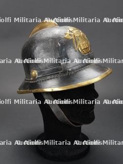 Espagne, casque de sapeur-pompier. Spain, firefighter helmet. — miniature 2