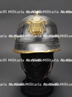Espagne, casque de sapeur-pompier. Spain, firefighter helmet. — photo 4