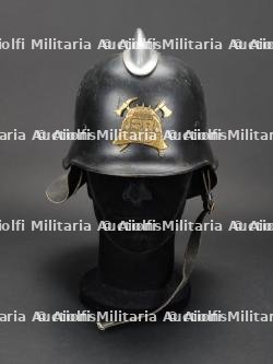 Espagne, casque de sapeur-pompier de Madrid. Spain, Madrid firefighter helmet. — miniature 3