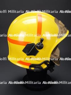 Espagne, casque Gallet F1 des sapeurs-pompiers de Seville. Spain, Gallet F1 helmet of the Seville fire brigade. — miniature 8
