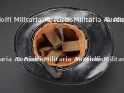 etats-Unis, casque en cuir du service d'incendie de l'armee americaine. United States, leather helmet of the US Army Fire Department. — miniature 8