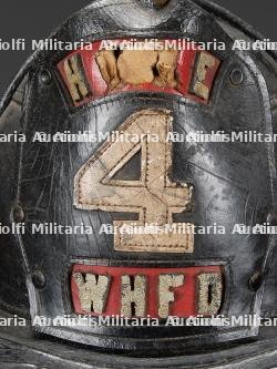etats-Unis, casque de sapeur-pompier de West Haven, Connecticut. United States, firefighter helmet from West Haven, Connecticut. — photo 4