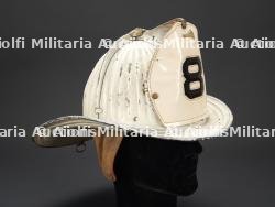 etats-Unis, casque d'officier en aluminium. United States, aluminium officer's helmet. — photo 2