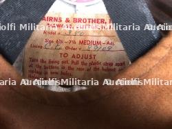 etats-Unis, casque d'officier en aluminium. United States, aluminium officer's helmet. — photo 11