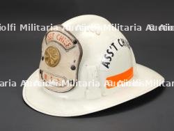 etats-Unis, casque d'Assistant Chief du Milwaukee Fire Department. United States, Milwaukee Fire Department Assistant Chief helmet.