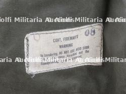 etats-Unis, veste de sapeur-pompier militaire de la periode de la guerre du Vietnam. United States, military firefighter's jacket from the Vietnam War period. — photo 11
