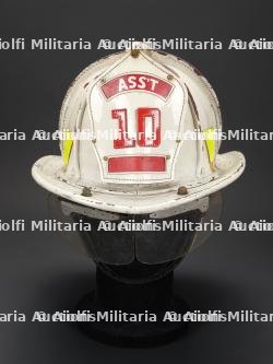 etats-Unis, casque d'assistant sapeur-pompier. United States, assistant firefighter's helmet. — photo 3