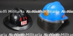 etats-Unis, lot de quatre casques de sapeurs-pompiers des etats du Sud. United States, set of four firefighter helmets from the Southern states. — miniature 7