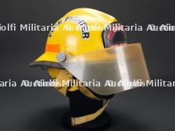 etats-Unis, casque de pompier Fire Rescue de l'US Air Force. United States, US Air Force Fire Rescue firefighter helmet. — miniature 2