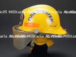 etats-Unis, casque de pompier Fire Rescue de l'US Air Force. United States, US Air Force Fire Rescue firefighter helmet. — miniature 5