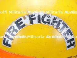 etats-Unis, casque de pompier Fire Rescue de l'US Air Force. United States, US Air Force Fire Rescue firefighter helmet. — miniature 6