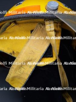 etats-Unis, casque de pompier Fire Rescue de l'US Air Force. United States, US Air Force Fire Rescue firefighter helmet. — miniature 9