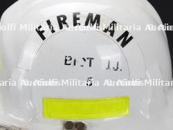 etats-Unis, lot de six casques de sapeurs-pompiers et de secouristes. United States, set of six firefighter and rescue helmets. — photo 6