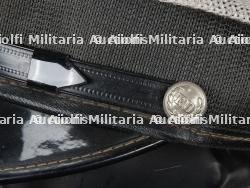 etats-Unis, lot de cinq casquettes a visiere de pompiers. United States, set of five firefighter peaked caps. — miniature 8