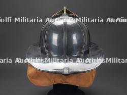 etats-Unis, casque de sapeur-pompier du Chicago Fire Department. United States, Chicago Fire Department firefighter helmet. — miniature 6