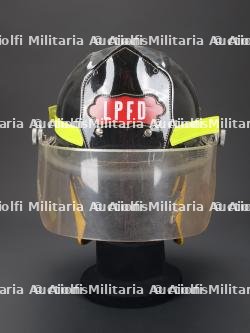 etats-Unis, casque de sapeur-pompier de Livermore-Pleasanton, Californie. United States, Livermore-Pleasanton, California, firefighter helmet. — miniature 3