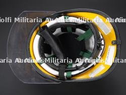 etats-Unis, casque de sapeur-pompier du site de la NASA a Moffett Field. United States, NASA Moffett Field firefighter helmet. — miniature 12