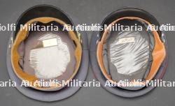 Europe centrale, lot de cinq coiffures de sapeurs-pompiers. Central Europe, set of five firefighter headpieces. — miniature 20