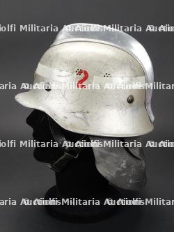 Finlande, casque de sapeur-pompier de Laponie. Finland, Lapland firefighter helmet. — miniature 5