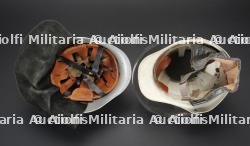 Suede et Finlande, lot de deux casques de sapeurs-pompiers. Sweden and Finland, set of two firefighter helmets. — miniature 9